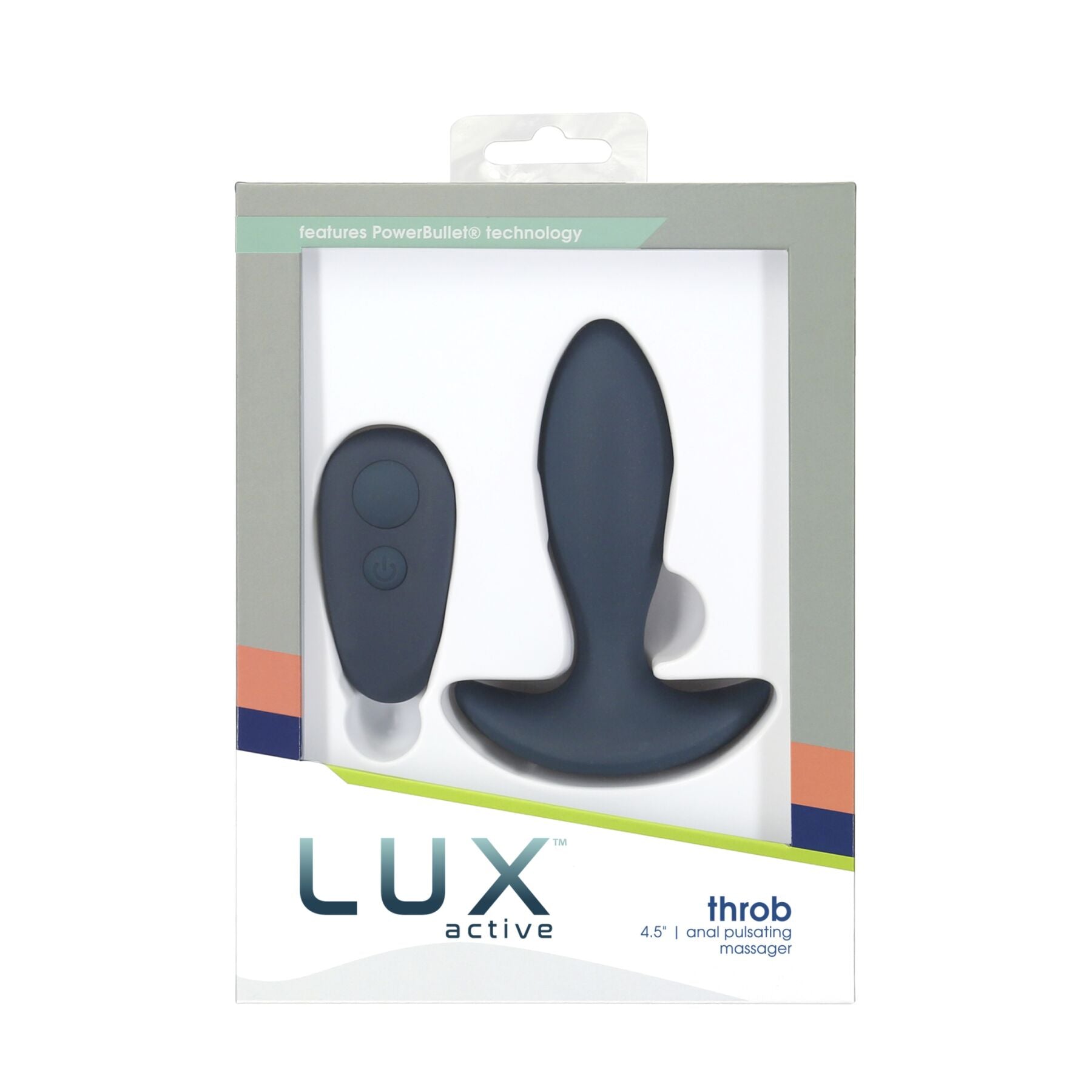 Thumb image for product index 8: Анальная пробка с пульсацией Lux Active – Throb – Anal Pulsating Massager