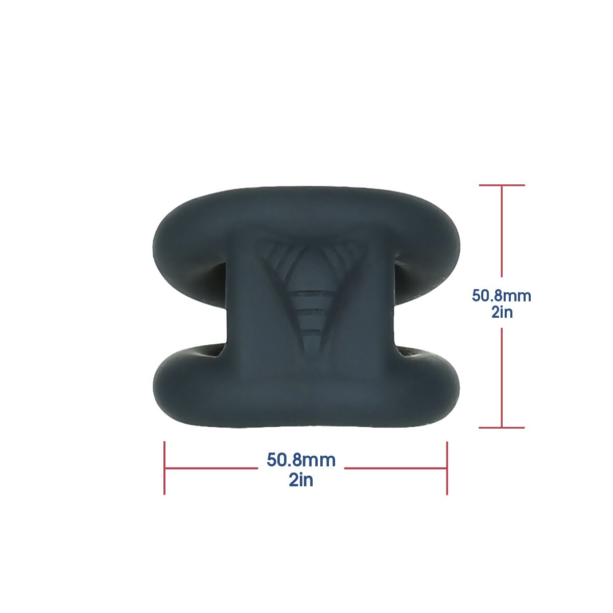 Thumb image for product index 2: Двойное эрекционное кольцо LUX Active – Tug – Versatile Silicone Cock Ring