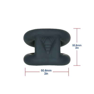 Main image for product index 2: Двойное эрекционное кольцо LUX Active – Tug – Versatile Silicone Cock Ring