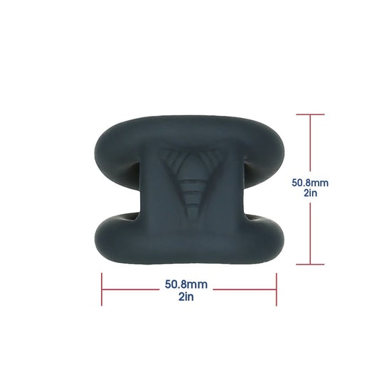 Подвійне ерекційне кільце LUX Active – Tug – Versatile Silicone Cock Ring_