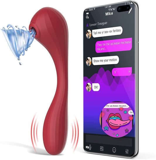 Вакуумний вагінально-кліторальний стимулятор Magic Motion Bobi, керування зі смартфона