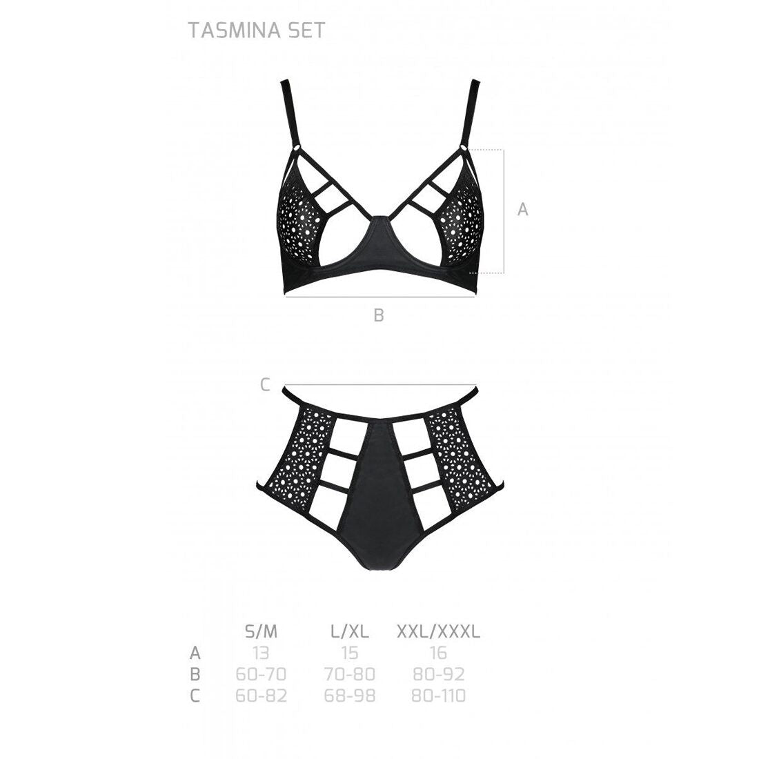 Распродажа!!! Комплект из эко-кожи Passion Tamaris Set XXL/XXXL - превью 5