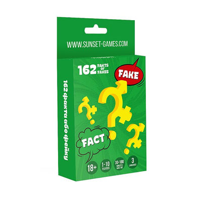 Main image for product index 1: Еротична гра для пар «162 Fakts or Fakes» (UA, ENG, RU)