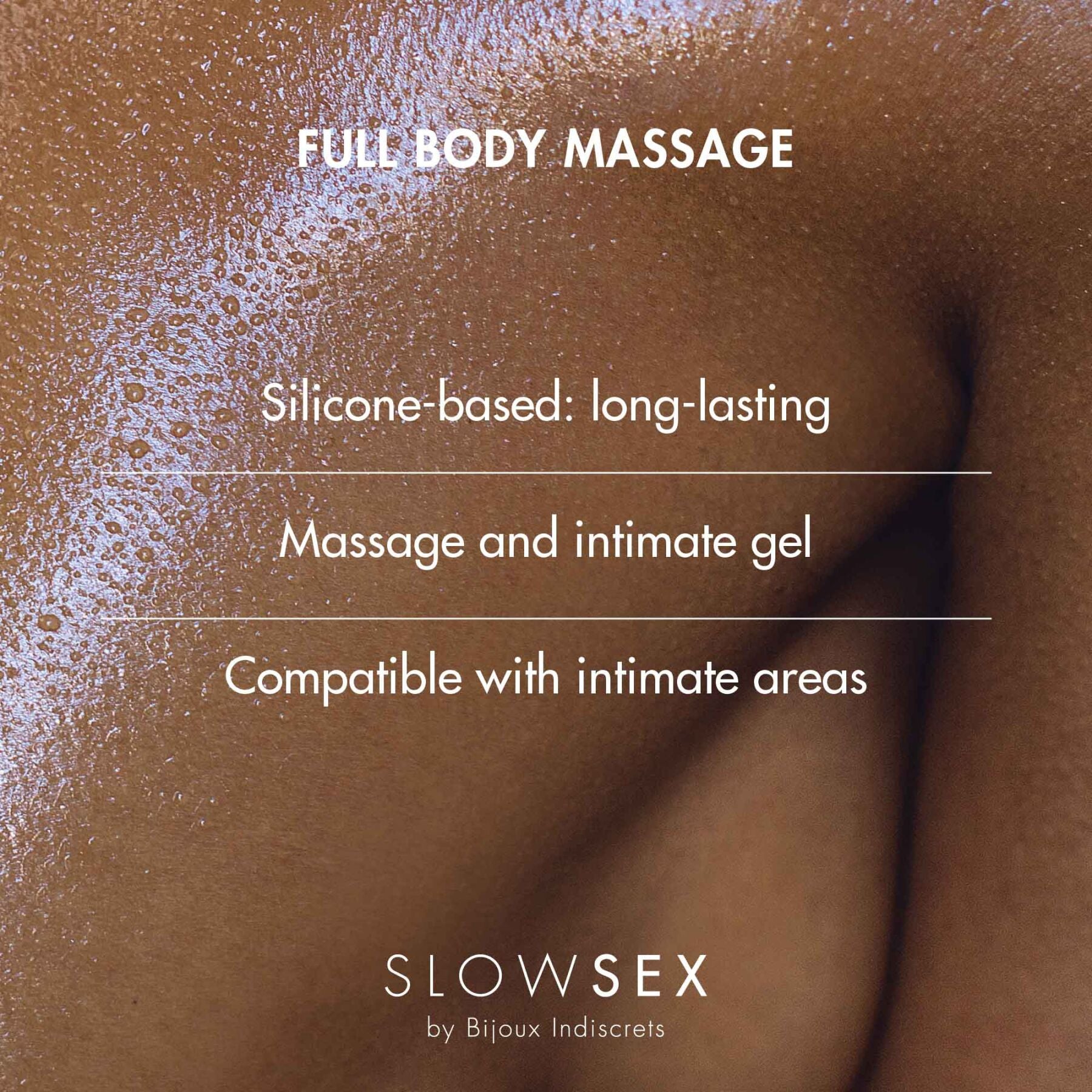 Thumb image for product index 4: Силиконовый гель для массажа всего тела Bijoux Indiscrets Slow Sex Full body massage 