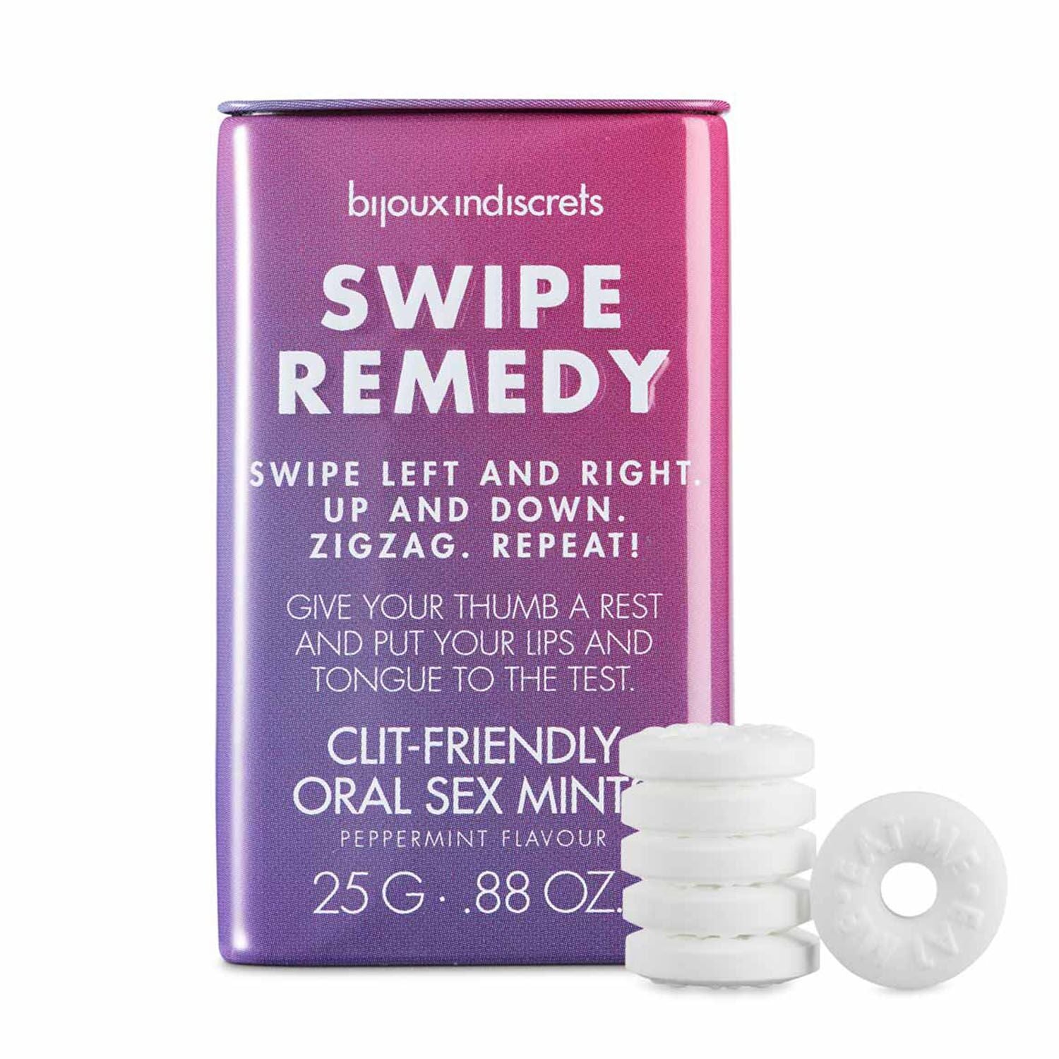 Thumb image for product index 2: Мятные конфеты Bijoux Indiscrets Swipe Remedy – clitherapy oral sex mints