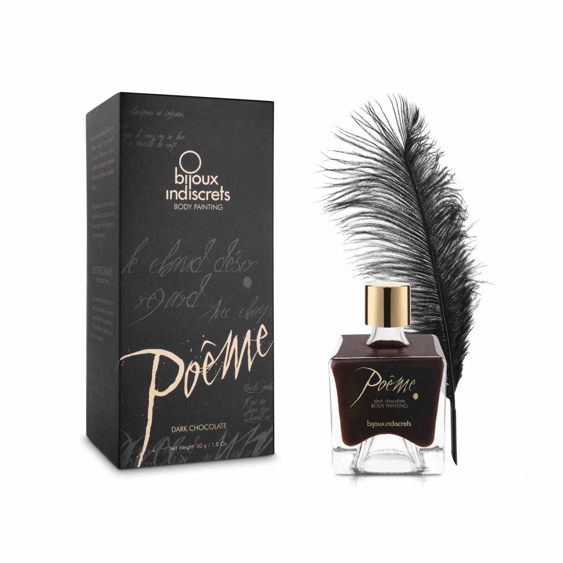 Thumb image for product index 2: Фарба для тіла Bijoux Indiscrets Poême - Dark Chocolate