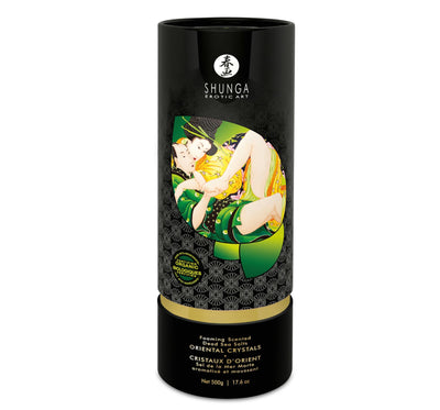 Main image for product index 1: Сіль для ванни Shunga Oriental Crystals Bath Salts ORGANIC – Lotus Flower