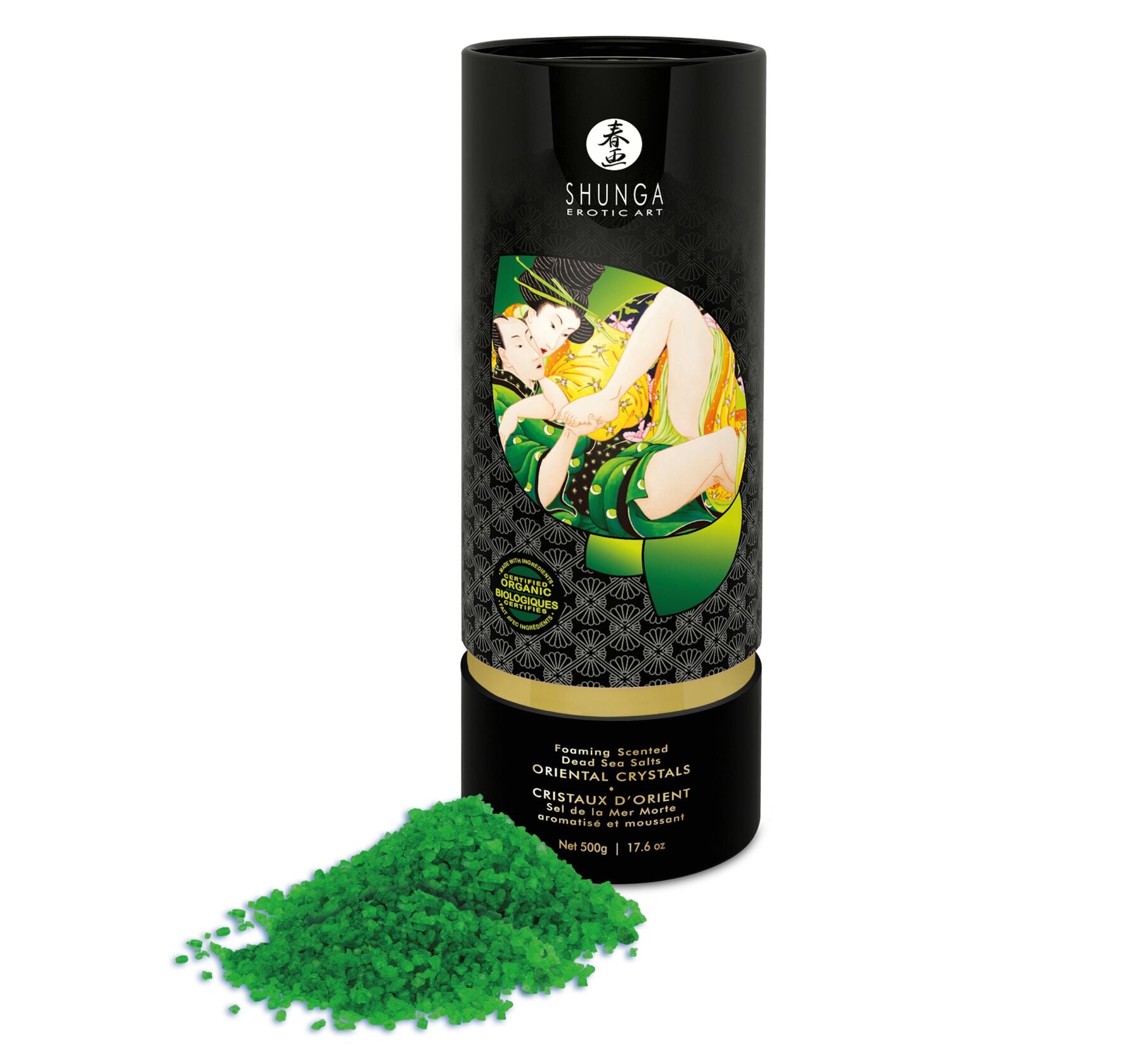 Thumb image for product index 5: Сіль для ванни Shunga Oriental Crystals Bath Salts ORGANIC – Lotus Flower