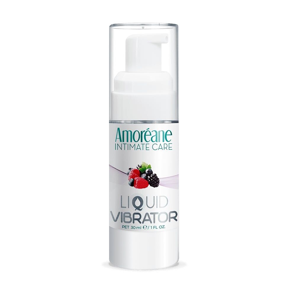 Thumb image for product index 2: Лубрикант з ефектом вібрації Amoreane Med Liquid Vibrator Berries