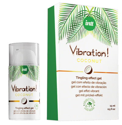 Main image for product index 1: Рідкий вібратор Intt Vibration Coconut Vegan,  дуже смачний