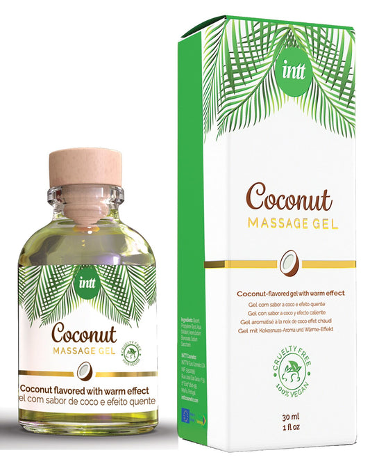 Массажный гель для интимных зон Intt Coconut Vegan 