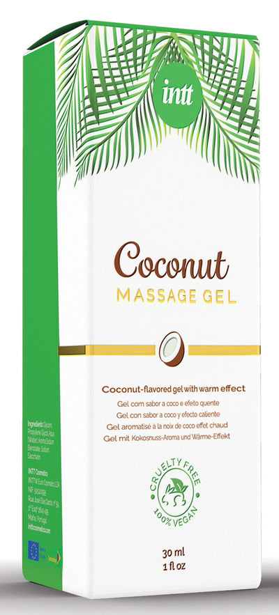 Main image for product index 3: Массажный гель для интимных зон Intt Coconut Vegan 