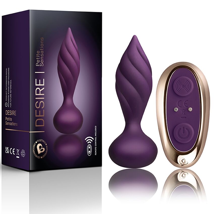 Thumb image for product index 3: Анальна вібропробка Rocks Off Petite Sensations – Desire