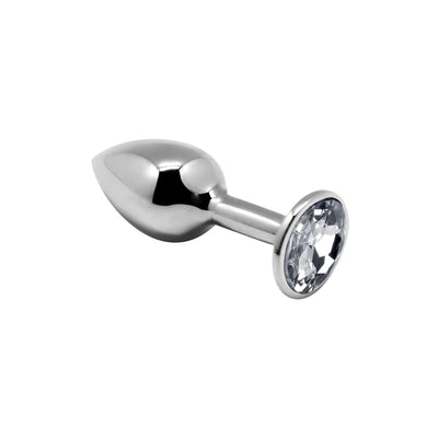 Main image for product index 1: Металева анальна пробка з кристалом Alive Mini Metal Butt Plug