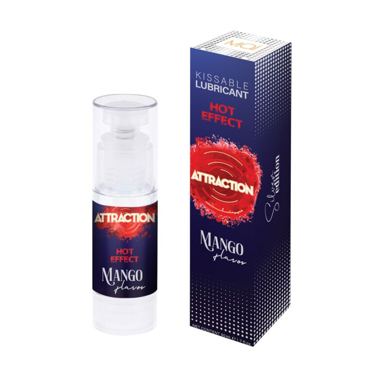 Thumb image for product index 2: Змазка для орального сексу з зігрівальним ефектом MAI Attraction Heat Mango