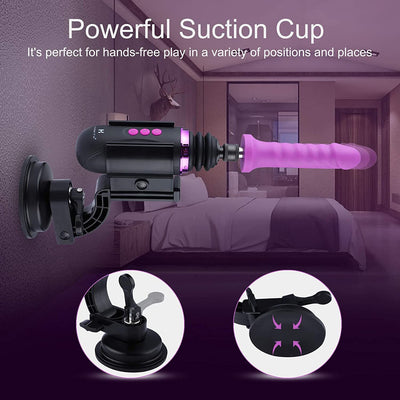 Main image for product index 7: Міні секс-машина Hismith Mini Capsule Sex-Machine with Strong Suction Cup