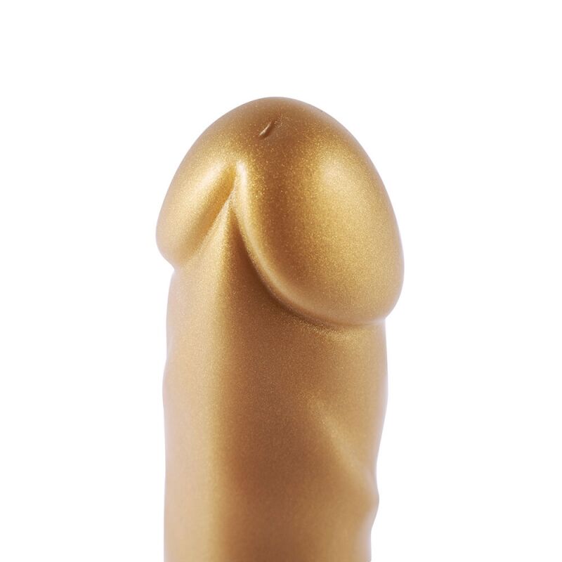 Thumb image for product index 5: Золотой фаллоимитатор Hismith Silicone Dildo, система KlicLok