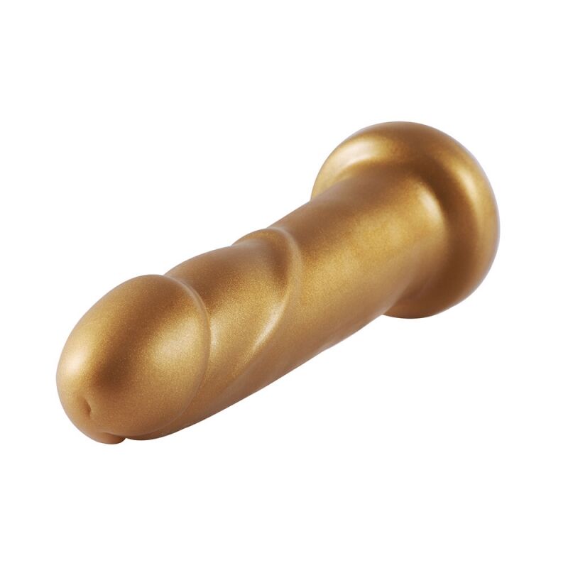 Thumb image for product index 4: Золотой фаллоимитатор Hismith Silicone Dildo, система KlicLok