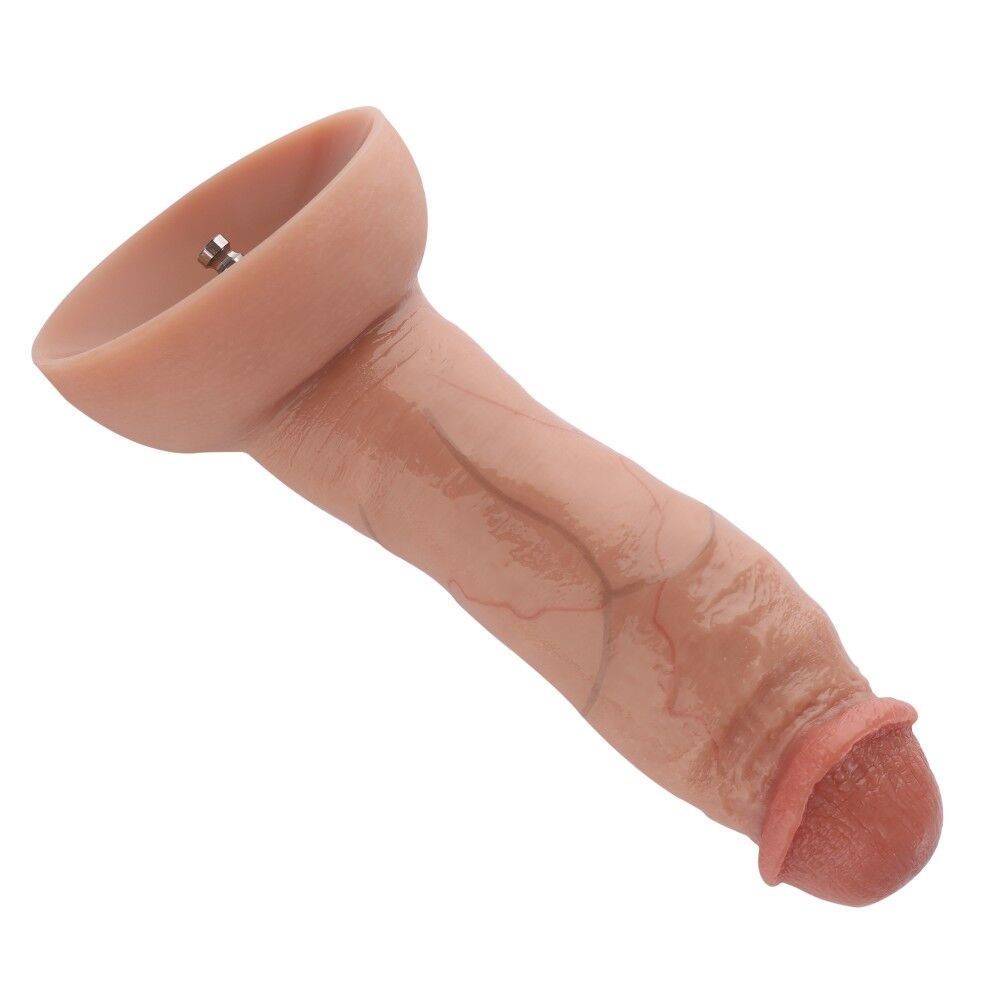 Thumb image for product index 5: Гиперреалистичный фаллоимитатор для секс-машин Hismith Hyper Realistic Silicone Dildo, KlicLok