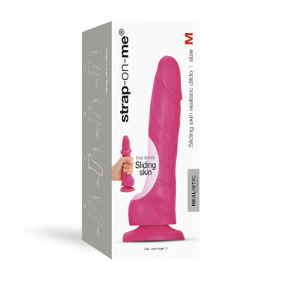 Main image for product index 46: Реалистичный фаллоимитатор Strap-On-Me Sliding Skin Realistic Dildo, эффект подвижной кожи