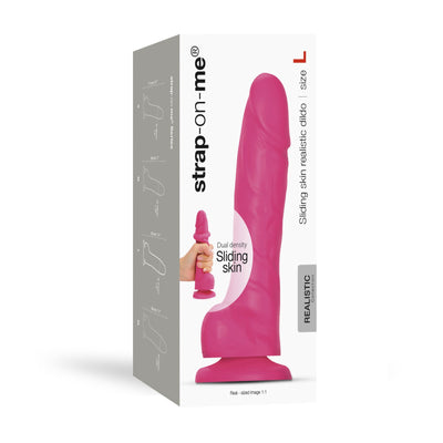 Main image for product index 53: Реалистичный фаллоимитатор Strap-On-Me Sliding Skin Realistic Dildo, эффект подвижной кожи