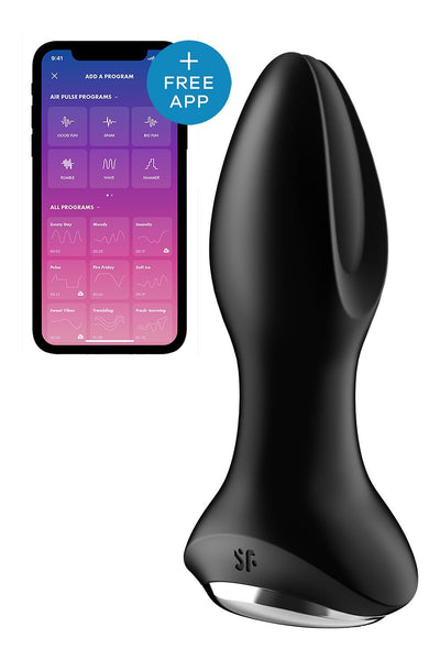 Main image for product index 1: Анальна смарт-вібропробка із перлинним масажем Satisfyer Rotator Plug 2+