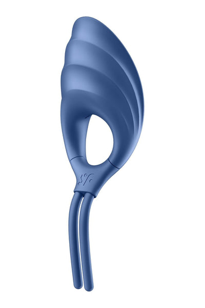 Main image for product index 1: Ерекційне віброкільце-ласо Satisfyer Swordsman Blue