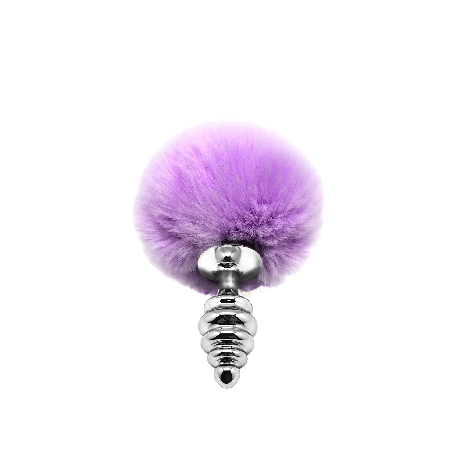 Thumb image for product index 4: Металлическая анальная пробка Кроличий хвостик Alive Fluffy Twist Plug