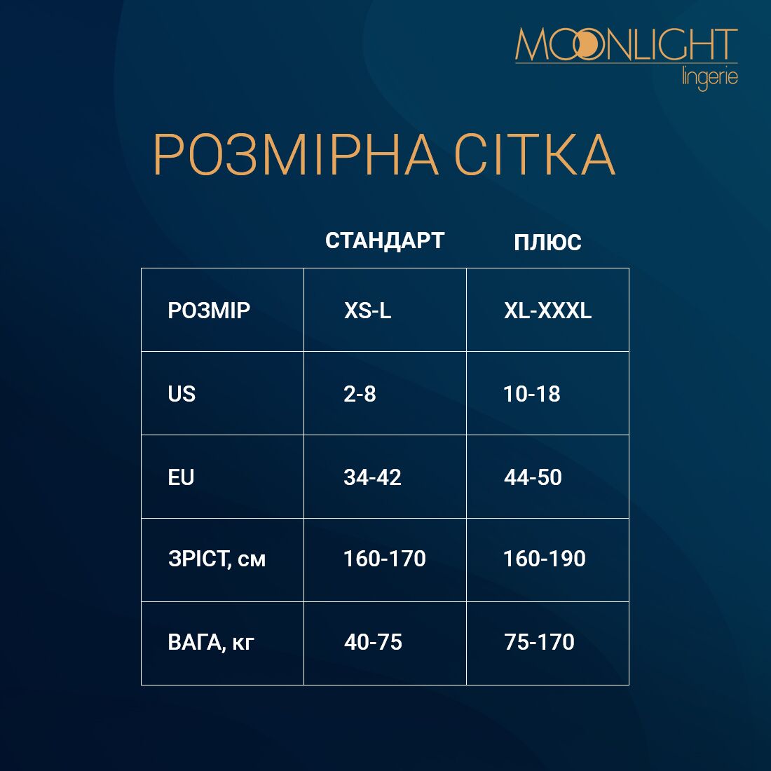 Thumb image for product index 4: Комплект: боді та панчохи Moonlight Model 06