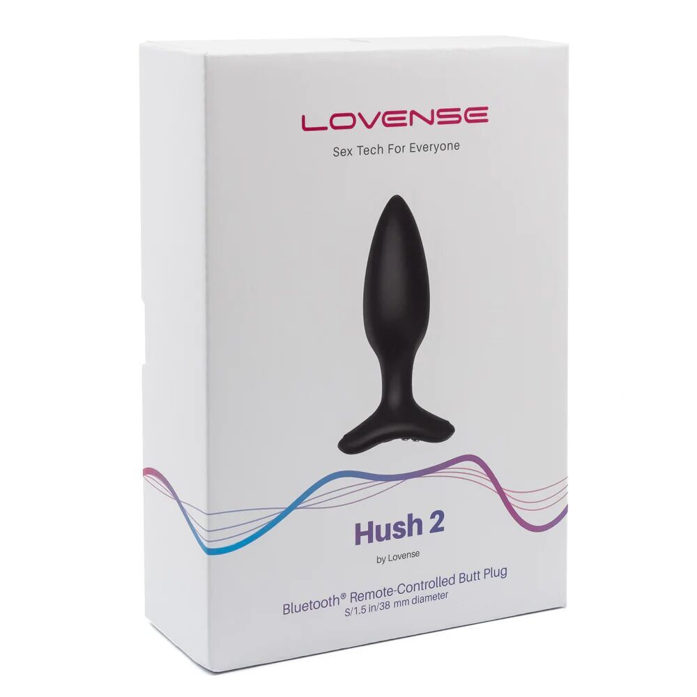 Анальна смарт-вібропробка Lovense Hush 2 - фото 11