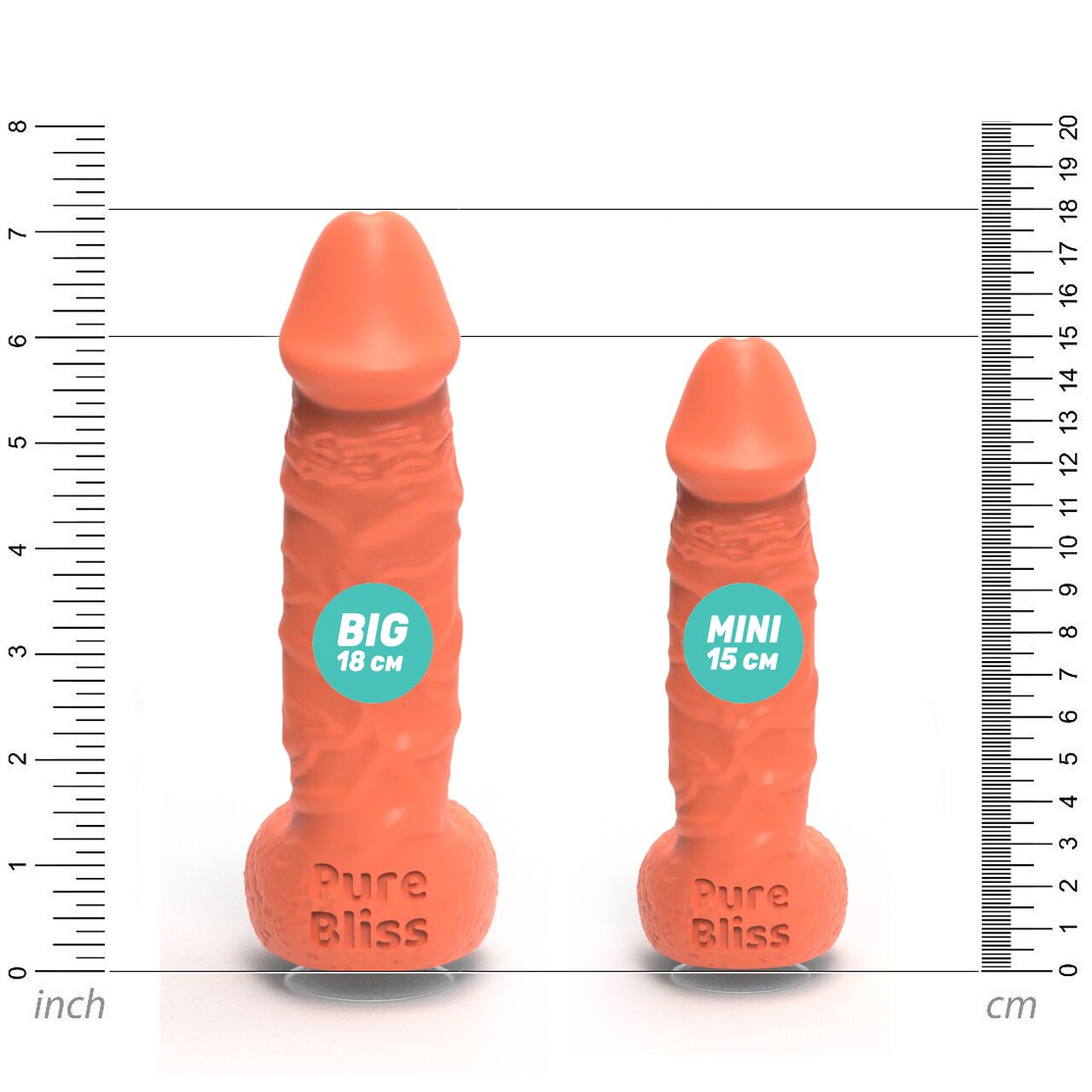 Крафтове мило-член із присоскою Pure Bliss MINI - превʼю 103