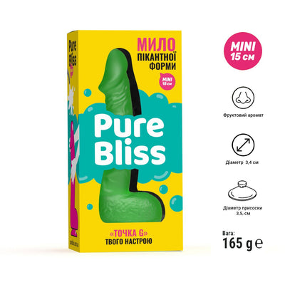 Main image for product index 30: Крафтове мило-член із присоскою Pure Bliss MINI