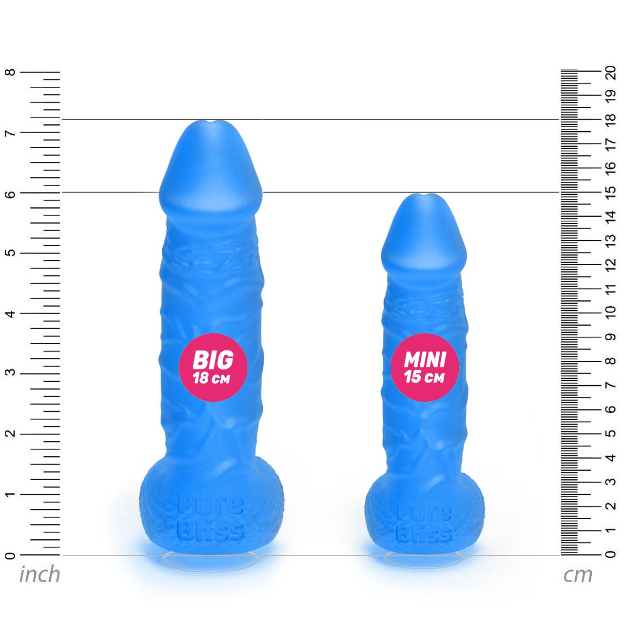 Thumb image for product index 81: Крафтовое мыло-член с присоской Pure Bliss BIG 