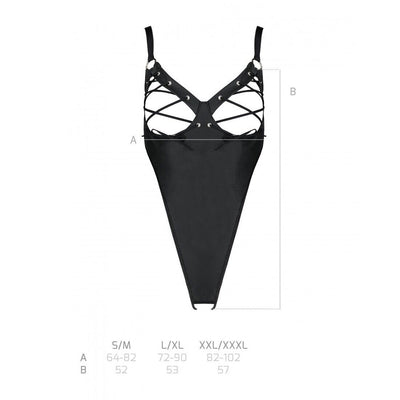 Main image for product index 14: Боди из экокожи Passion CELINE BODY