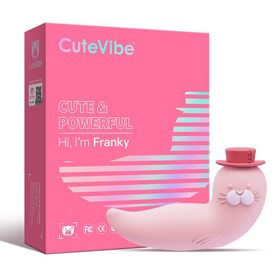 Main image for product index 5: Вакуумний вібратор CuteVibe Franky