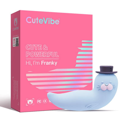 Main image for product index 10: Вакуумний вібратор CuteVibe Franky