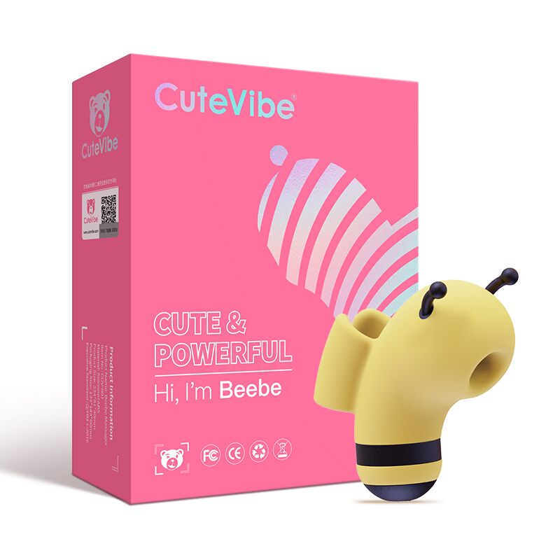 Thumb image for product index 11: Вакуумний стимулятор із мікрострумами CuteVibe Beebe, на палець