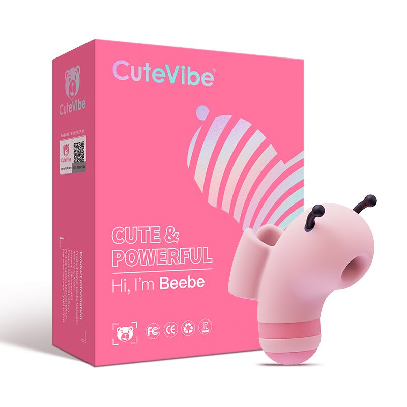 Thumb image for product index 5: Вакуумний стимулятор із мікрострумами CuteVibe Beebe, на палець