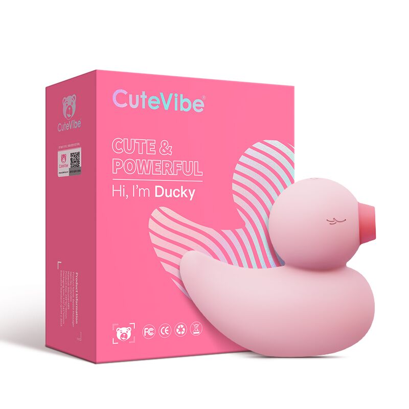 Thumb image for product index 9: Вакуумний вібратор-качечка CuteVibe Ducky