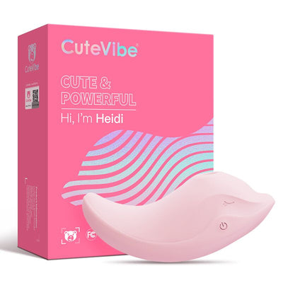 Main image for product index 8: Вибратор и вакуумный стимулятор CuteVibe Heidi 