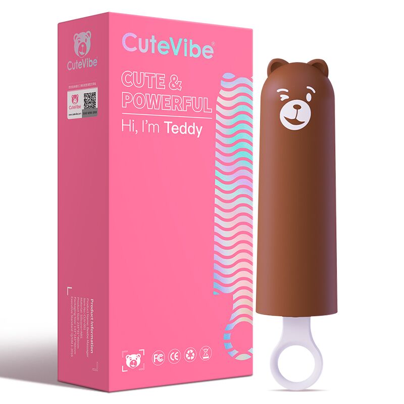 Thumb image for product index 5: Вібратор CuteVibe Teddy (Pink Dildo)