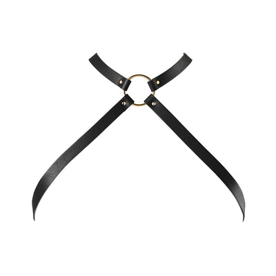 Main image for product index 1: Портупея из экокожи Bijoux Indiscrets MAZE — Cross Chest Harness 