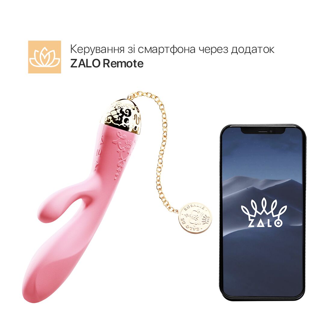 Thumb image for product index 12: Смартвібратор-кролик Zalo — Rosalie