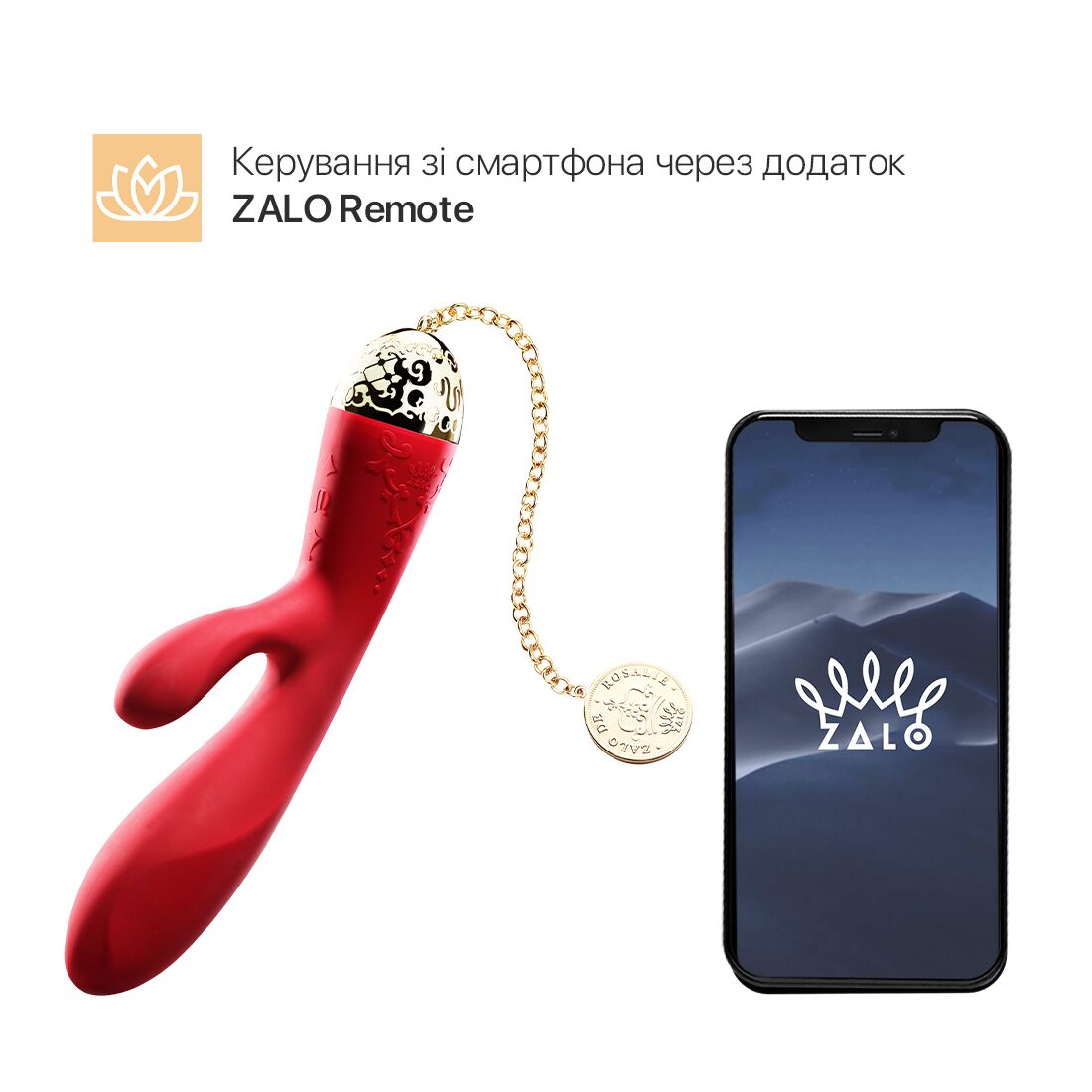 Thumb image for product index 2: Смартвібратор-кролик Zalo — Rosalie