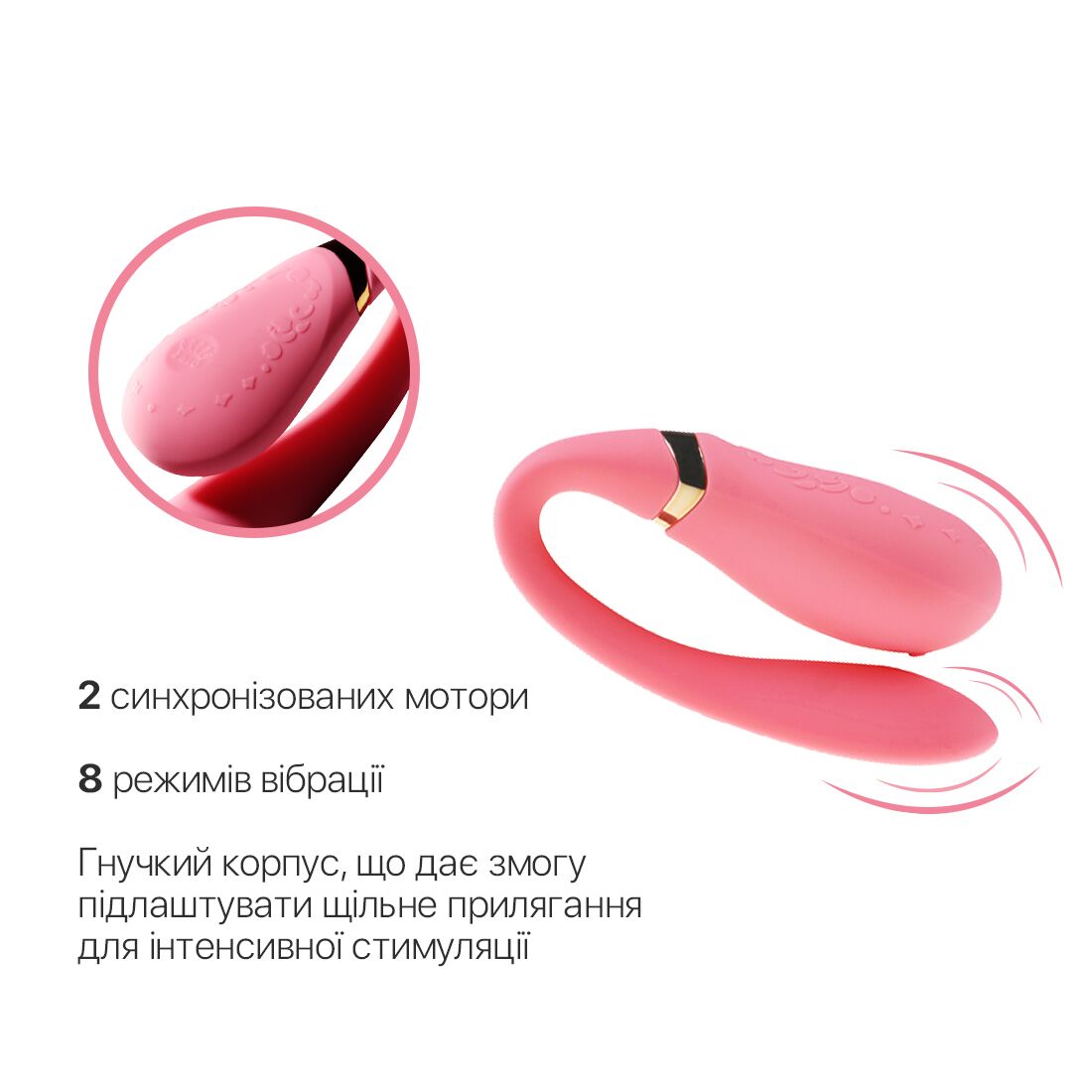 Thumb image for product index 25: Смартвібратор для пар Zalo — Fanfan