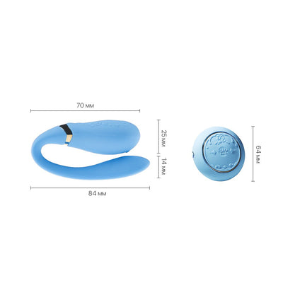 Main image for product index 23: Смартвібратор для пар Zalo Fanfan set