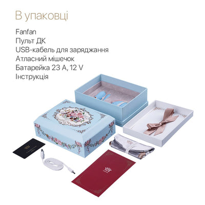 Main image for product index 28: Смартвібратор для пар Zalo Fanfan set