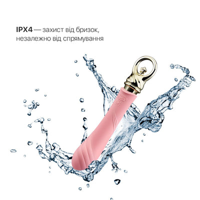 Main image for product index 5: Вібратор для точки G із підігрівом Zalo Sweet Magic - Courage