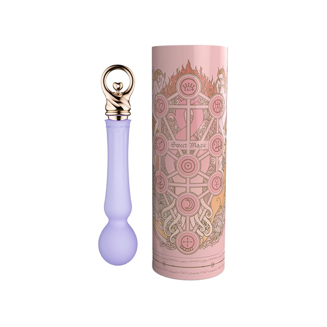 Thumb image for product index 18: Вібромасажер із підігрівом Zalo Sweet Magic - Confidence Wand