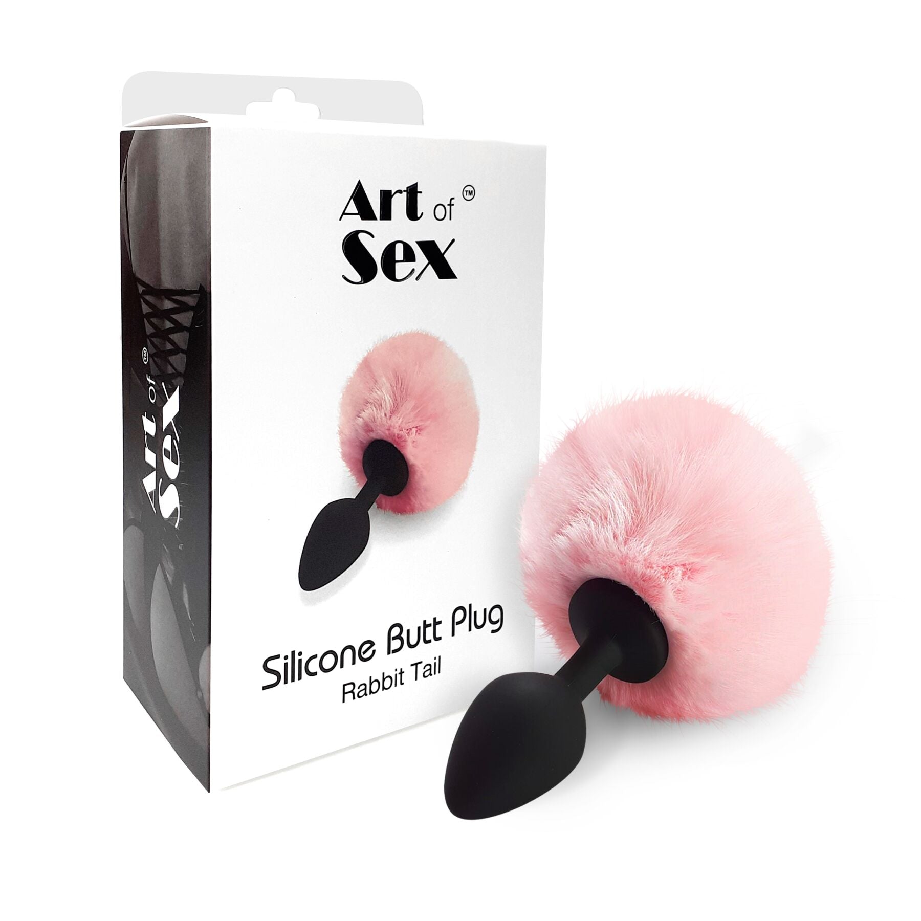 Thumb image for product index 7: Силиконовая анальная пробка Art of Sex - Silicone Bunny Tails Butt plug